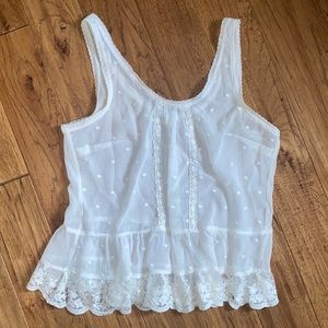 COPY - Abercrombie & Fitch Sheer Tank